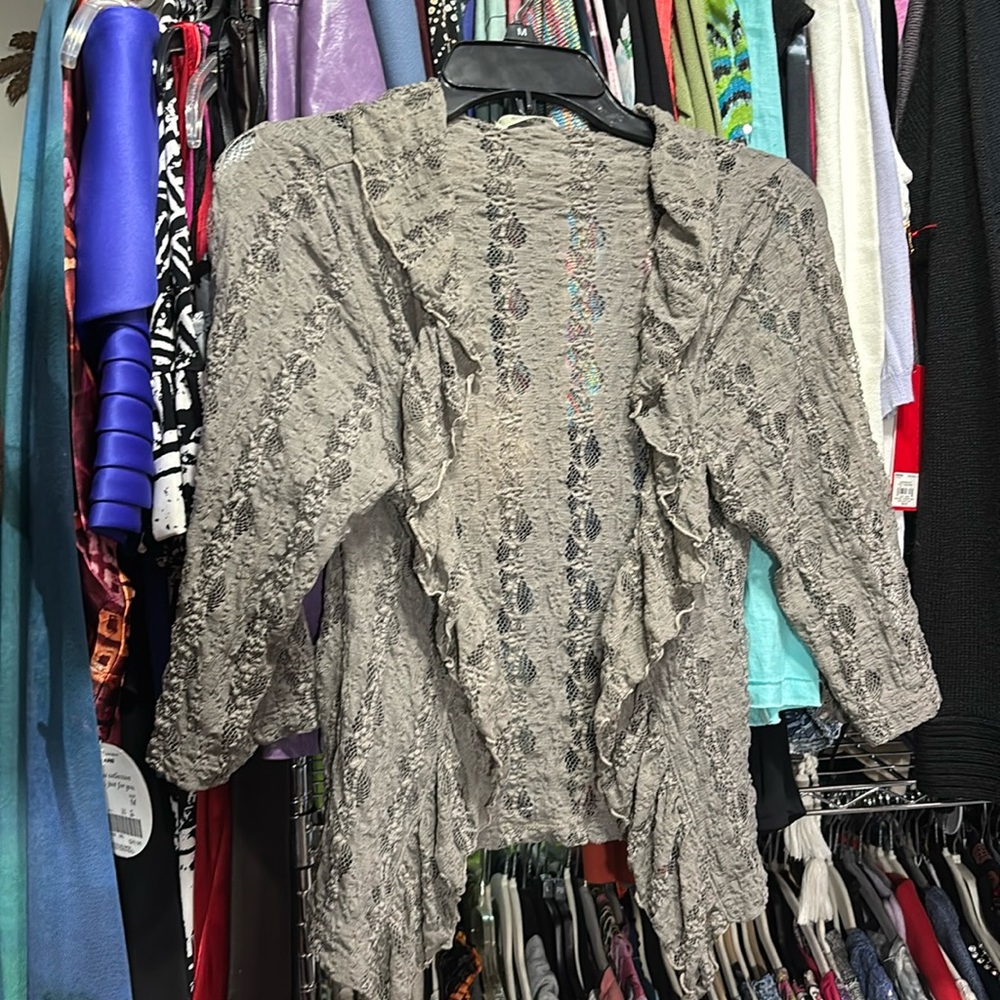 Tan Lace Top